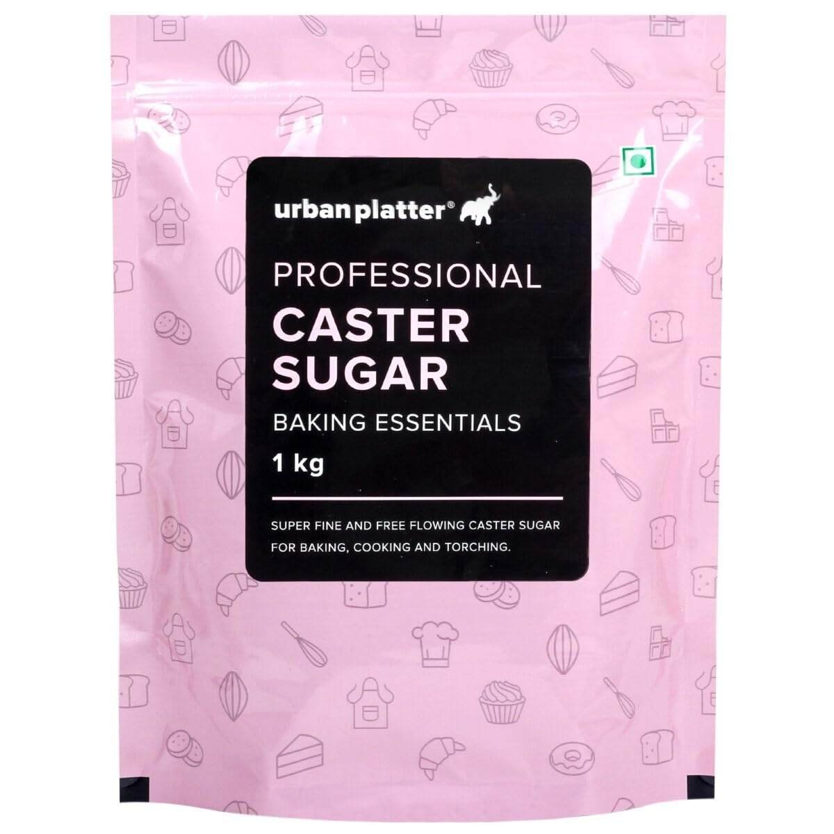uk61J7leBMNHL-1.jpg Urban Platter Professional Caster Sugar, 1kg (Perfect for Baking, Castor Sugar, Finely Granulated Free-Flowing Sweetener) - Fast UK Delivery - Image 1