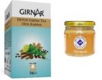 Girnar Detox Green Tea (36 Tea Bags) + Jyoti Ben's Chai Masala - 380 Gm - Fast UK Delivery