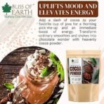 Bliss of Earth 250gm Naturally Organic Dark Cocoa Powder for Chocolate Cake Making & Chocolate Shake, Unsweetened - Fast UK Delivery - Image 5