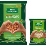 Tata Sampann Pure California Almonds Whole | 1kg Value Pack & Tata Sampann Pure Cashews Whole| 500g - Fast UK Delivery