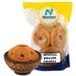 Neelam Foodland Special Bhajni Chakli, 400g - Fast UK Delivery