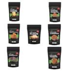 Green Sun Low Carb Snacks Hamper| Pack of 1 | 6 Healthy Keto Snacks + FREE Low Carb Flour | Almond Cookies | Jeera Cookies| Chocolate |Coated Peanuts| Tidbits | Crispies | Low Carb Flour - Fast Shipping to USA & Canada