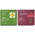 Teabox Organic Darjeeling Green Tea 25 Teabags & Teabox Organic Hibiscus Cinnamon Clove Green Tea Bags 25 pcs - Fast UK Delivery