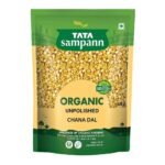 Tata Sampann Organic Chana Dal, 500g - Fast UK Delivery