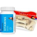 Drools Dog Supplements Combo of Vitamin Tablet - 110 Pcs and Calcium Bone Jar - 40 Pieces, 600g - Fast UK Delivery