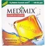 Medimix Bathing Bar - Clear Glycerine Natural Toning, 3x100g Promo Pack - Fast UK Delivery - Image 2