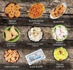 Neelam Foodland Diwali Sweets and Snacks Food Gift Box Hamper - 1800 Grams - Fast UK Delivery