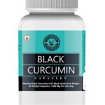 Holy Natural Black Curcumin Capsule (60 cap) | Dietary Supplement, Promote Immunity Activity, Support Joint & muscles Pain | Overall Health for Men & Women.