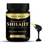 Vedic Roots Natural Shilajit Resin Men & Women,Liquid Shilajeet Enriched with Fulvic Acid & Vitamins Stamina Strength Booster Supplement - 30 gm X 4 - Fast UK Delivery