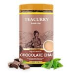 TEACURRY Chocolate Chai (100 Grams, 50 Cups) - Chocolate Assam Black Tea - 100% Natural Flavoured Tea | Refreshing & Tasteful Flavor Chocolate Chai Tea - Fast Shipping to USA & Canada