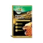 Zandu Vigorex Shilajit Gold - 12 Capsules - Fast UK Delivery