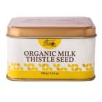 The Indian Chai Organic Milk Thistle Seed 100g | Supports & Protects Liver | Helps Lower Cholesterol levels | Promotes Brain & Kidney Health | Lowers Blood Sugar levels | Promotes Bone Health. - Fast UK Delivery