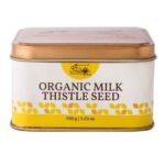The Indian Chai Organic Milk Thistle Seed 100g | Supports & Protects Liver | Helps Lower Cholesterol levels | Promotes Brain & Kidney Health | Lowers Blood Sugar levels | Promotes Bone Health. - Fast UK Delivery