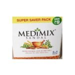 Medimix with Sandal and Eladi Oils Soap - 125 g (Pack of 3) - Fast UK Delivery
