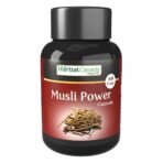 Herbal Canada Musli Power Capsule (60 Capsule) Supports Immunity, Improves Strength, Provides Energy Level.Improves Strength, Stamina & Enhanced Long Time Performance - Fast UK Delivery