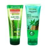 Panchvati Herbals Aloe Vera Face Wash 60 Ml & Neem Face Wash 60 Ml, Combo 120 Ml - Fast UK Delivery