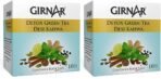 Girnar Green Tea, Desi Kahwa, 10 Tea Bags, (Pack of 2) 2.5g Each. Net Wt:- 50 gm - Fast UK Delivery