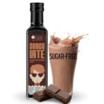 Bliss of Earth Chocolate Syrup Sugar free, for Hot Chocolate, Coffee, Milkshake, Real Cocoa Powder. Zero Calorie, Diabetic Safe & Keto. No Artificial Flavour. 500ml - Fast UK Delivery