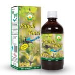 Basic Ayurveda Panch Tulsi Juice (Ras) | Improve Immunity | Skin Health | Maintain Cholesterol Level | Beneficial in Stomach Problem | 500 ml - Fast UK Delivery