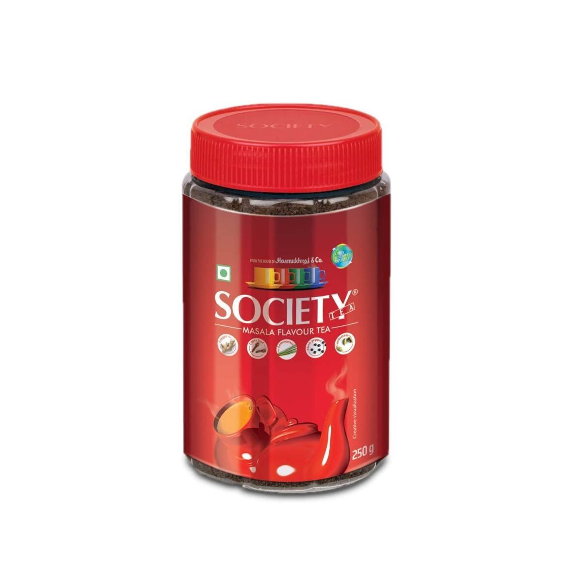 uk61RiDf3ByrL-1.jpg Society Masala Tea 250 g - Fast Shipping to USA & Canada - Image 1