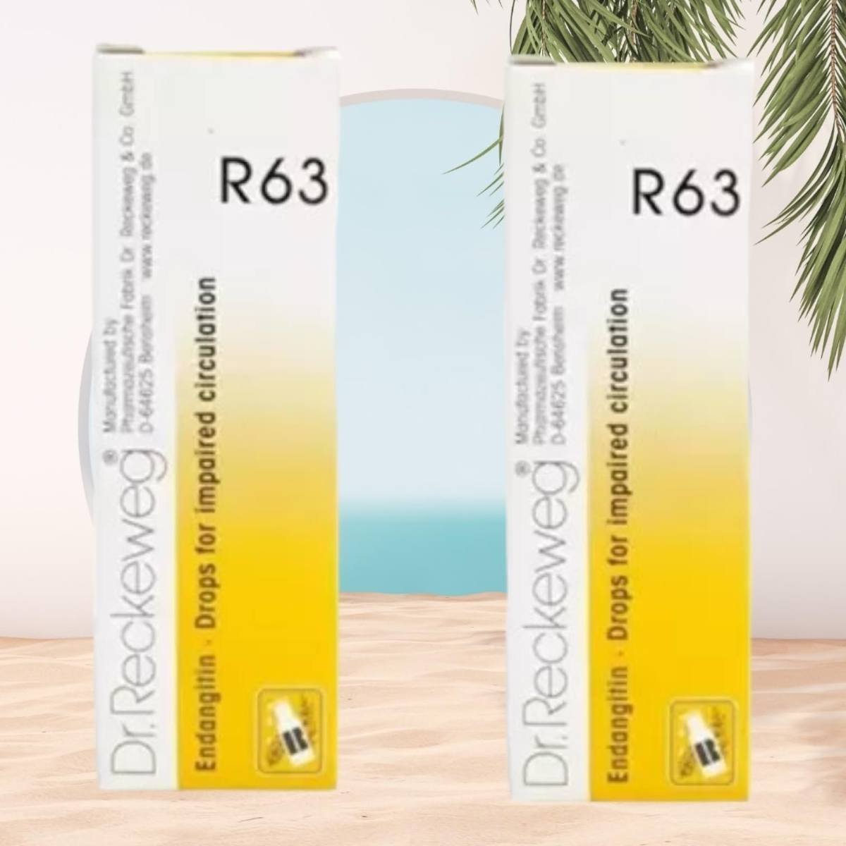 uk61Rp0SCdBPL-1.jpg Dr Reckeweg R63 Homeopathic Medicine Endangitin - Homeopathic Medicine 22ml, Pack of 2 - Fast UK Delivery - Image 1