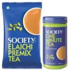 Society Elaichi Premix Tea 1Kg Pouch & Society OMT Elaichi Instant Tea Premix 500g Jar - Fast Shipping to USA & Canada