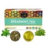 TEACURRY Spearmint Tea Bag - Helps With Hormonal Imbalance, Facial Hair, And Pcos | Spearmint Leaves (30 Tea Bags - 1 Month Pack), 60 Grams - Fast Shipping to USA & Canada