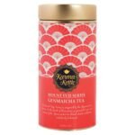 Karma Kettle Mount Fuji Genmaicha Tea - Loose Leaf Tea in Tin, 50 gm - Fast UK Delivery