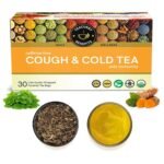 TEACURRY Cough Tea (1 Month Pack, 30 Tea Bags) - Helps with Sore Throat, Congestion, Runny Nose - Cough and Cold Tea | 100% Natural Herbal Tea for Immunity - Fast Shipping to USA & Canada