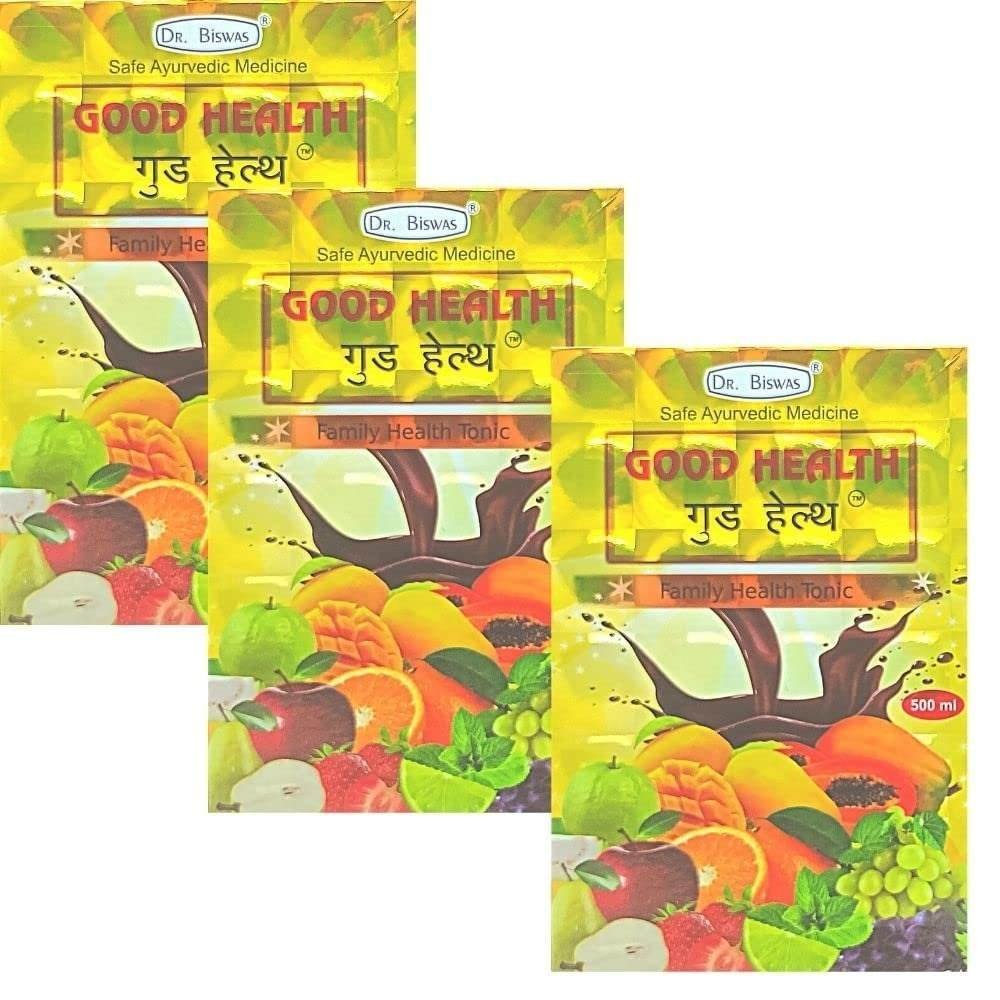 uk61Smlx3SiXL-1.jpg Dr. Biswas Good Health Family Health Tonic for entire family.(PACK OF 3) - Fast UK Delivery - Image 1