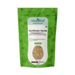 Neuherbs Sunflower Seeds | Dry Seeds For Eating | Raw Healthy Snack For Skin | Rich In Protein & Vitamin E Superfood | Diet Food - 200GM - Fast UK Delivery