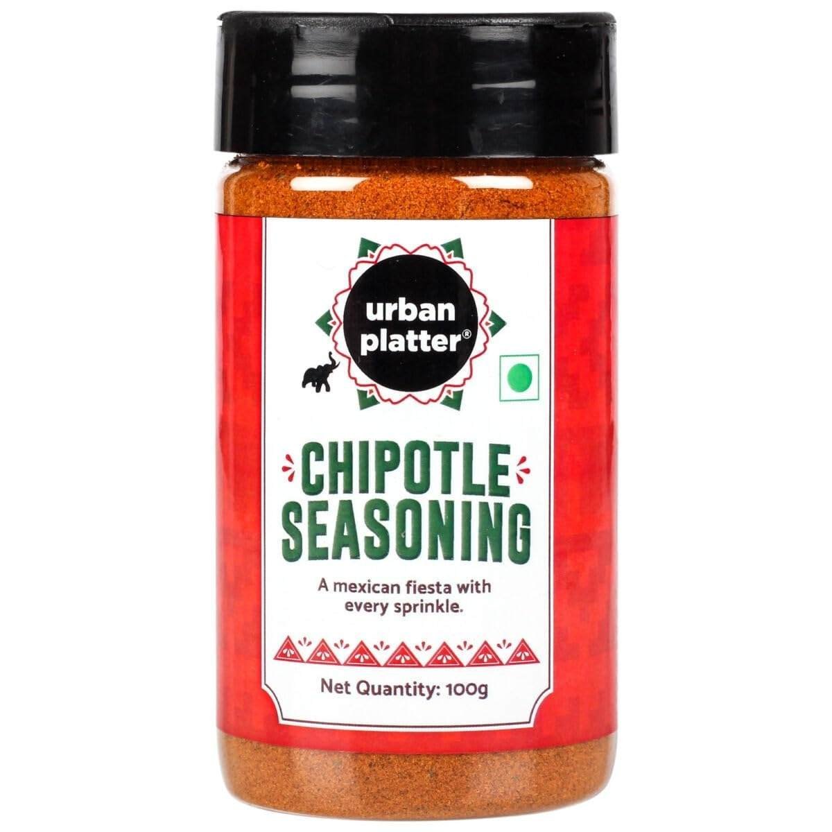 uk61TDUBFnScL-1.jpg Urban Platter Mexican Chipotle Seasoning, 100g (Authentic Mexican Style Seasoning for Fries, Appetizers, dips and More) - Fast UK Delivery - Image 1