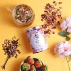 Karma Kettle Keya White Tea with Rose Petals, Strawberry Fruit Freezed Dried Bits, Cinnamon Bits, Fennel Bits, White Tea(Silver Tips) - 30gms Loose Leaf Tin, 30 g - Fast UK Delivery - Image 6