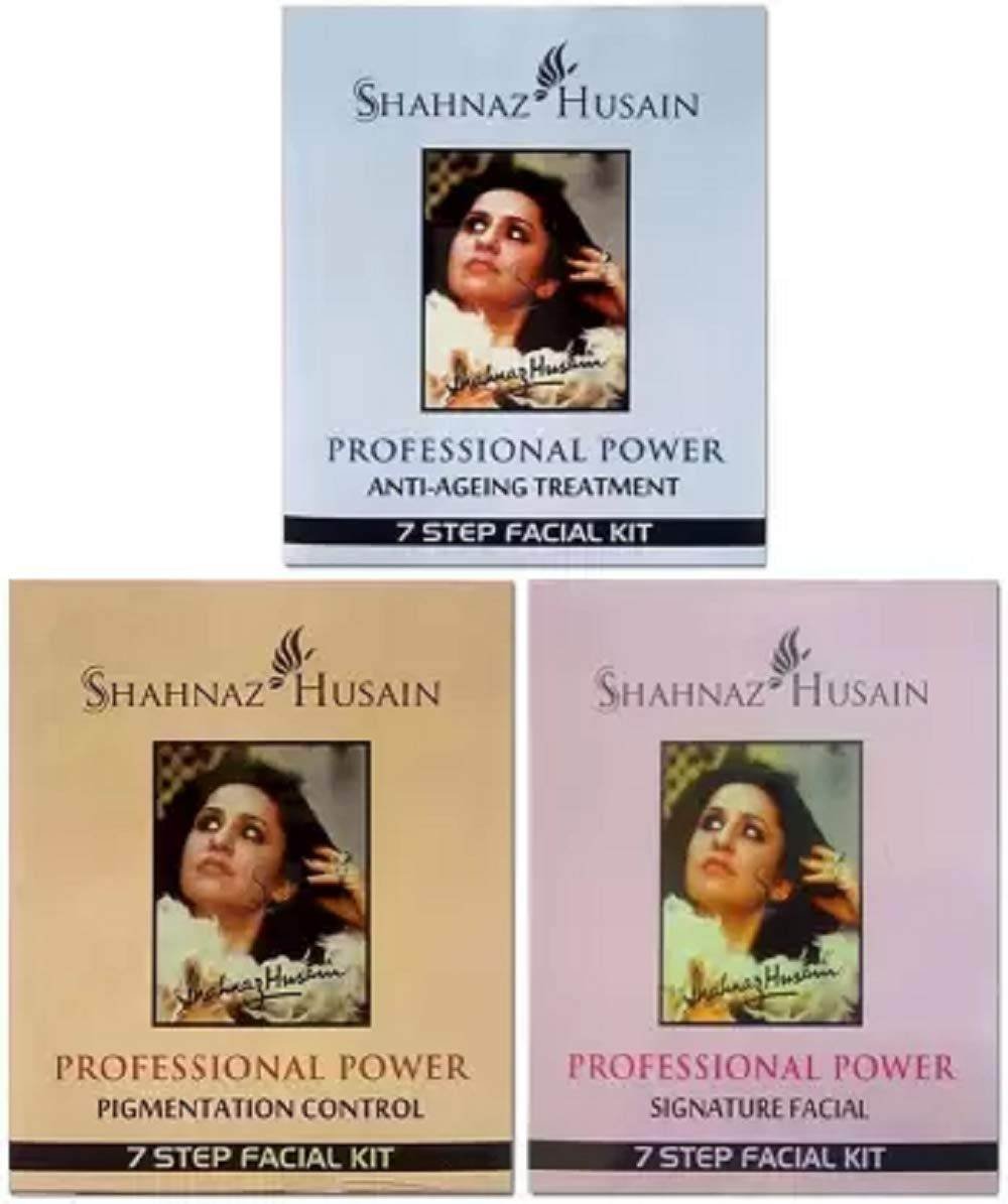uk61Uvw1TPGuL-1.jpg Shahnaz Husain Anti-Ageing,Pigmentation Control and Signature facial kit combo (3 x 16 g) - Fast UK Delivery - Image 1