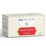Tea Treasure South African Rooibos Red Tea Bags | Rooibos Tea Bags | Boosts Immunity | Rich in Antioxidants | Aids Improves Digestion (50 Pyramid Tea Bags) - Fast UK Delivery