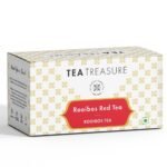 Tea Treasure South African Rooibos Red Tea Bags | Rooibos Tea Bags | Boosts Immunity | Rich in Antioxidants | Aids Improves Digestion (50 Pyramid Tea Bags) - Fast UK Delivery