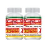 AIMIL Amypure Ayurvedic Blood Purifier Tablets For Pimple Free, Fair & Glowing Skin - 100 Tablets (Pack of 2)