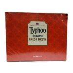 Typhoo Distinctive Fresh Brew 100 Tea Bags (Pack of 36 Boxes / 1 Case) - Fast UK Delivery