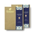 Octavius | Lavender Green Tea -100Gm (Pack of 2) |100 Cups |100% Natural |Loose Leaf | Antioxident-Rich | Improves Metabolism, Skin and Hair Health | Helps in Weight Loss & Digestion | 200Gm Box - Fast UK Delivery