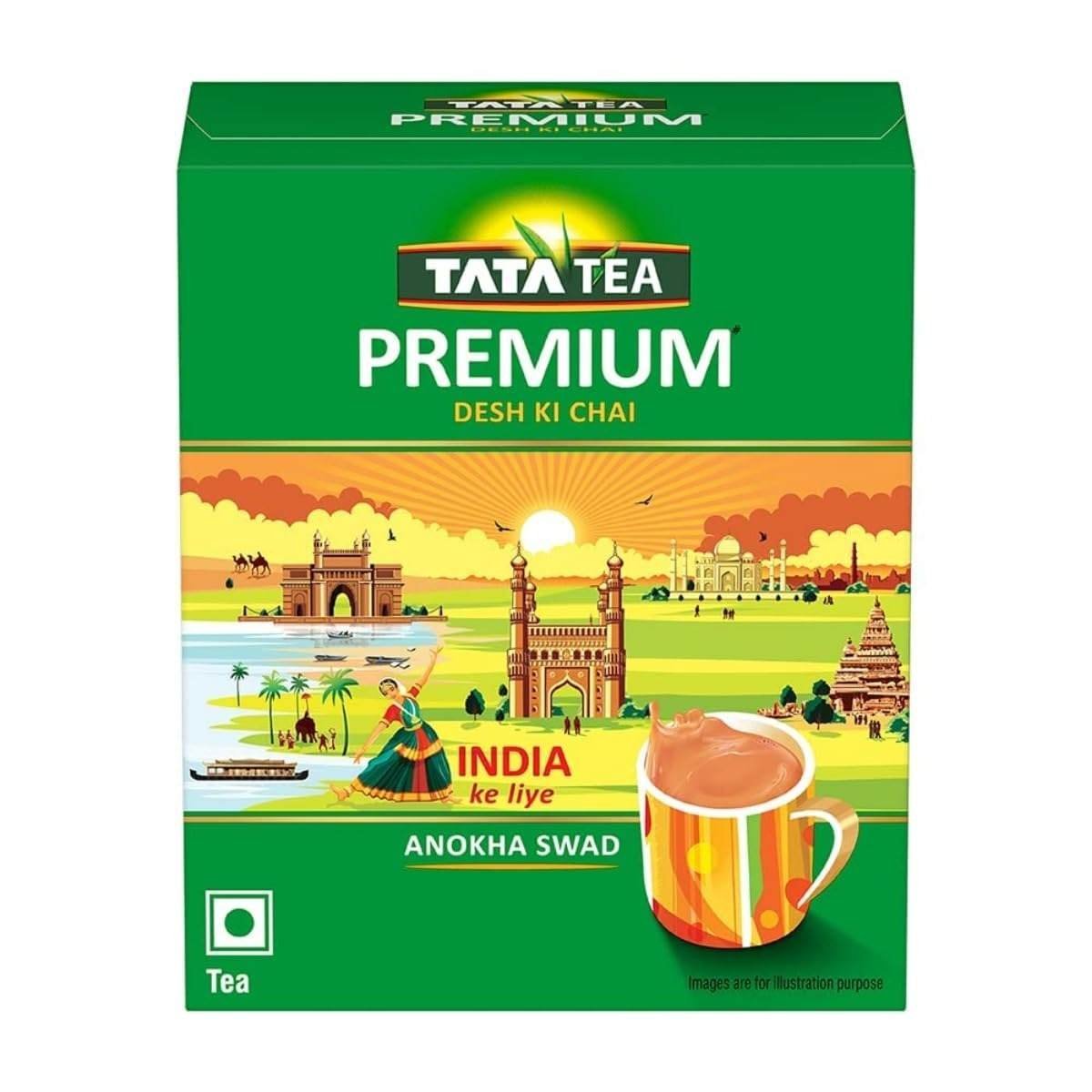 uk61XTdHqSdfL-1.jpg Tata Tea Premium | Desh Ki Chai | Unique Blend Crafted For Chai Lovers Across India | Black Tea | 250gram| Loose Leaf - Fast Shipping to USA & Canada - Image 1