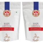 Baarbara Coffee | 100% Arabica Coffee Beans (Pack of 2) | from Chikmagalur Farms Since 1896 - Fast Shipping to USA & Canada