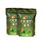 Society Elaichi Adrak Chai, Loose Leaves | Tea | Ginger & Cardamom | Refreshing & Tasteful | 250 Gram | Pack Of 2 - Fast Shipping to USA & Canada
