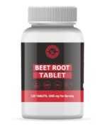 Holy Natural Beet Root Tablet - 120 Tablets | (500 mg/tab) 1000 mg per serving | Rich in Calcium, Iron, Potassium, Vitamin B9 & Manganese | Take Daily, With meal, 2 tab/day.