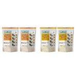 Neuherbs Organic Raw & Unroasted Pumpkin Seeds- 200 G (Pack of 2) & Neuherbs Raw Sunflower Seeds for Eating, Rich in Protein and Fiber : 200 G Pack of 2 - Fast UK Delivery