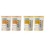 Neuherbs Organic Raw & Unroasted Pumpkin Seeds- 200 G (Pack of 2) & Neuherbs Raw Sunflower Seeds for Eating, Rich in Protein and Fiber : 200 G Pack of 2 - Fast UK Delivery