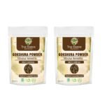 Heera Ayurvedic Research Foundation Gokshura Powder|Tribulus Terrestris 400Gm (pack of2) - Fast Shipping to USA