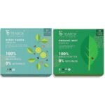 Teabox Detox Kahwa Green Tea 50 Teabags | Made with 8 Natural Ingredients | Helps Cleanse | Immunity Booster | Cold Relief & Teabox Organic Green Mint Tea 25 Teabags - Fast UK Delivery