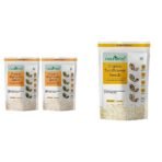 Neuherbs Organic Raw & Unroasted Pumpkin Seeds- 200 G (Pack of 2) & Neuherbs Organic Sunflower Seeds- 200GM - Fast UK Delivery