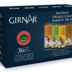 Girnar Instant Premix Chai - Variety Pack (36 Sachets) - Fast UK Delivery