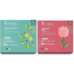 Teabox Detox Kahwa Green Tea 50 Teabags & Teabox Organic Rose Green Tea 25 Teabags - Fast UK Delivery